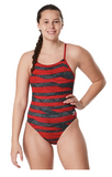 SPEEDO Endurance+ Contort Stripes Crossback