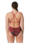 SPEEDO Endurance+ Contort Stripes Crossback