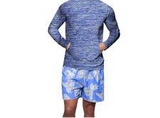 Banana Boat Mens Long Sleeve Rash Guard