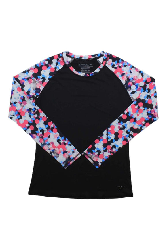 SPEEDO Women’s Long Sleeve Printed Rashguard