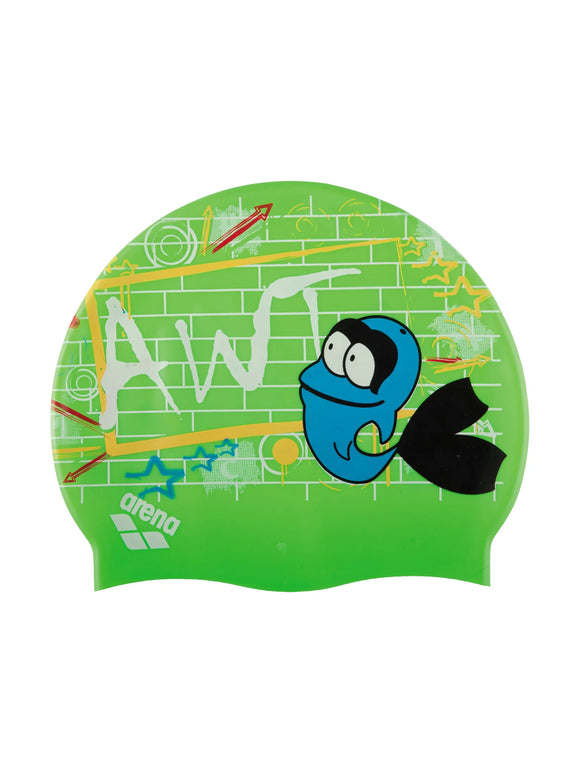 Arena AWT MULTI Green Junior Swim Cap