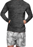 Banana Boat Mens Long Sleeve Rash Guard