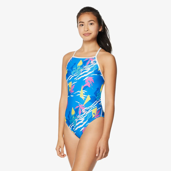 Speedo Women's Tropical Printed The One One Piece Swimsuit