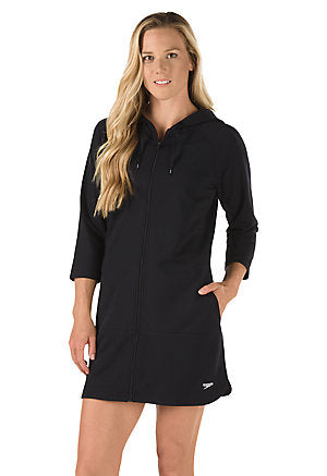 SPEEDO Cotton Robes Unisex (black) – Olym's Swim Shop