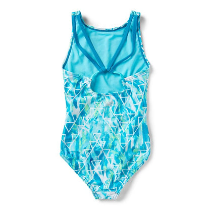 SPEEDO Print High Neck One Piece