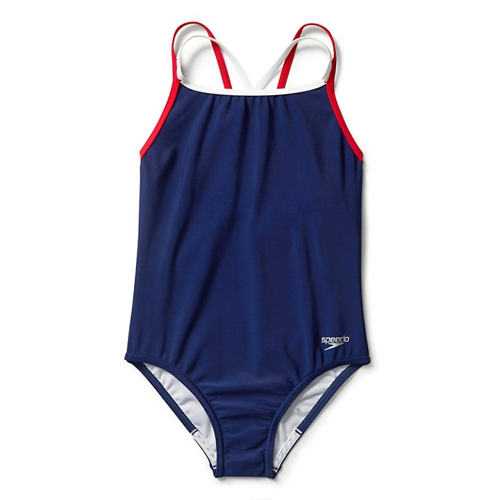 SPEEDO Recreational Girls Crossback One Piece