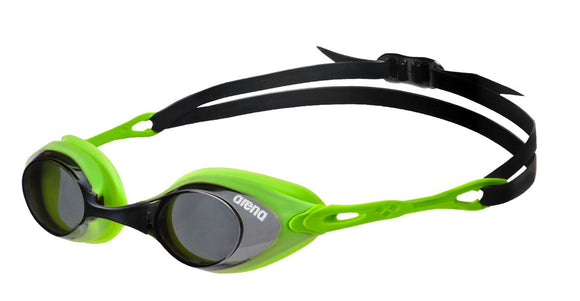 Arena Cobra Swimming Goggles - Smoke/Lime