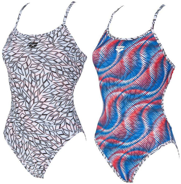 Arena Women's Spirograph Reversible Swimsuit