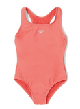 SPEEDO Girls Solid Racerback One Piece Swimsuit