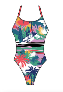 Printed Tie Back one piece