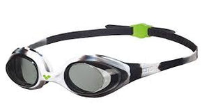 Arena Spider Junior Goggles (black) - Olym's Swim Shop