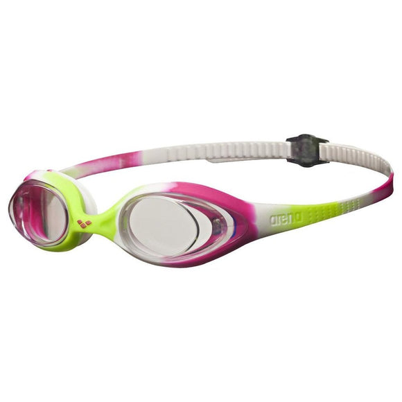 Arena Spider Junior Goggles (lime) - Olym's Swim Shop
