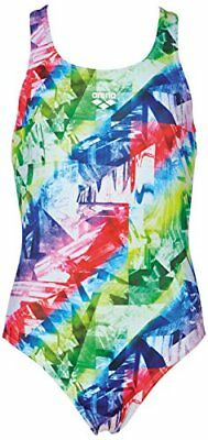 Arena Girls Cross Racerback One-Piece (multicolour) - Olym's Swim Shop