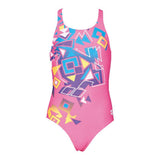 Arena Girls Swim Coloured Pro Back One-Piece (Aphrodite lily yellow) - Olym's Swim Shop