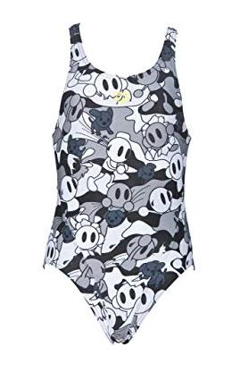 Arena Girls Swim Tech Suit (Grey camo) - Olym's Swim Shop