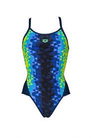 Arena Triangle Prism Superfly (green multi nay) - Olym's Swim Shop