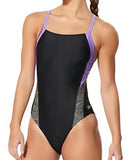 Speedo Relaunch Splice Flyback - ProLT (purple/back) - Olym's Swim Shop