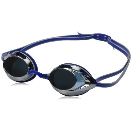 Speedo Vanquisher 2.0 Mirrored Goggles (silver blue) - Olym's Swim Shop