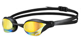 Arena Cobra Core Mirrored Goggles (yellow) - Olym's Swim Shop