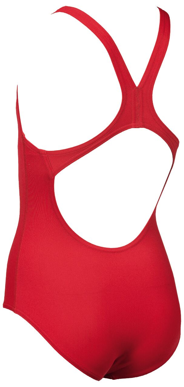 Arena Girls Solid Swim Pro Junior One-Piece (Red) - Olym's Swim Shop