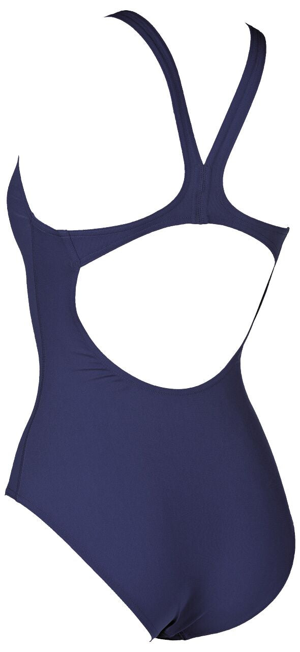 Arena Girls Solid Swim Pro One-Piece Junior (Navy) - Olym's Swim Shop