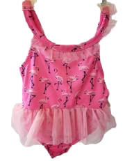 Swim-Style Girl's Small One-Piece (flamingos) - Olym's Swim Shop