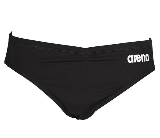 Arena Men's Solid Brief (black) - Olym's Swim Shop