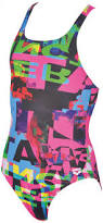 Arena Girls Racerback Jr One-Piece (paparazzi) - Olym's Swim Shop