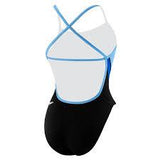 Launch Splice Cross Back - Speedo Endurance+ (blue/black) - Olym's Swim Shop