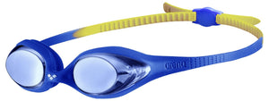 Arena Spider Mirrored Junior (blue) - Olym's Swim Shop