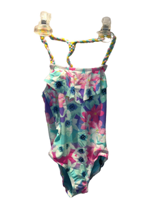 SWIMSTYLE Girls junior (Braided back floral)
