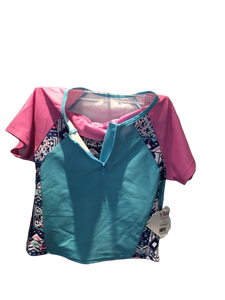 SWIMSTYLE Girls rash guard with bottoms