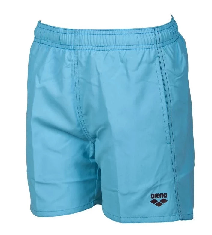 Arena Boys Solid Trunks Junior (turquoise) - Olym's Swim Shop